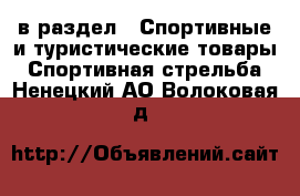  в раздел : Спортивные и туристические товары » Спортивная стрельба . Ненецкий АО,Волоковая д.